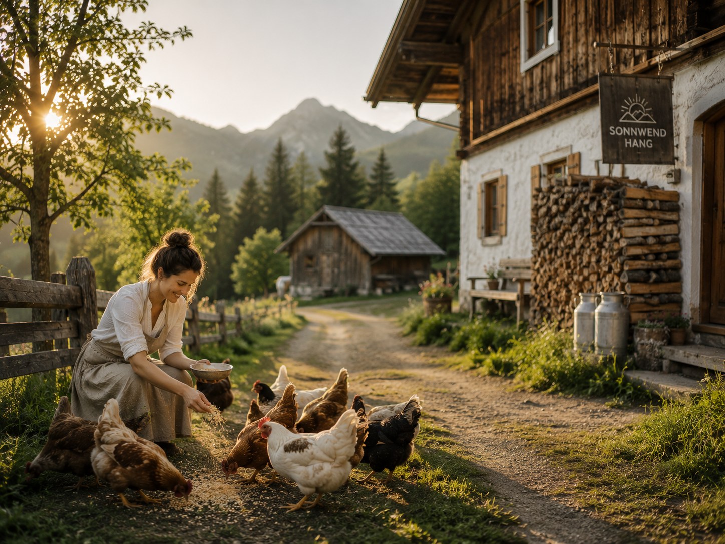 Morgenstimmung über dem Tal