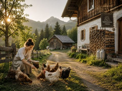 Morgenstimmung über dem Tal